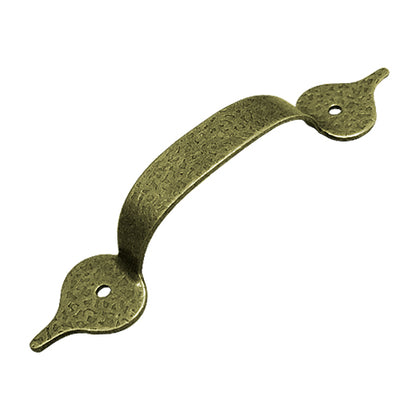 Matte embossed iron handle hole spacing 85 mm (can be finely adjusted) - Bronze HD201BK