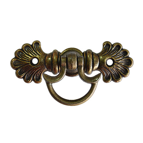 Smiling handle + lily patch 281 - Bronze HD281BK