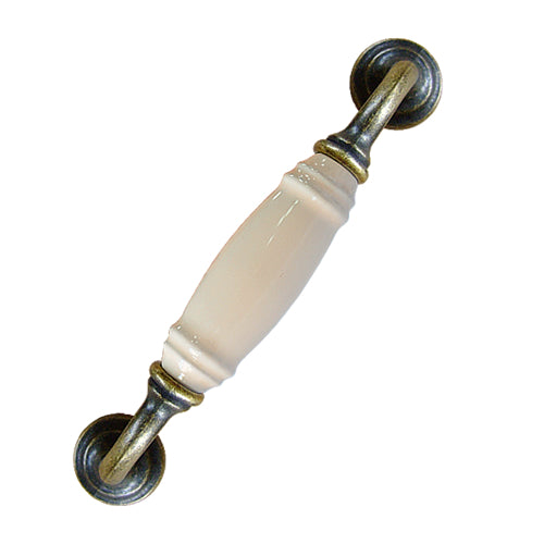 G-type beige hole spacing 128mm ceramic handle - bronze base HG201BKMI