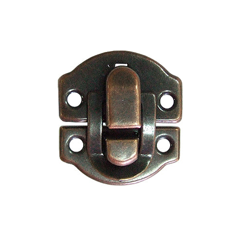 Small square box buckle - red bronze YA006BR