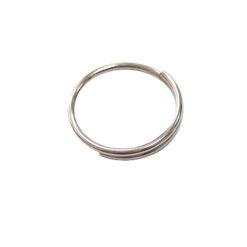 DB186 18mm 雙圈【圓鐵】1又1/2圈 圓鐵雙圈 - 鎳色 DB186NI