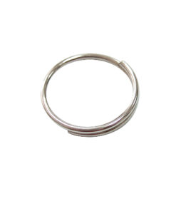 DB186 18mm 雙圈【圓鐵】1又1/2圈 圓鐵雙圈 - 鎳色 DB186NI