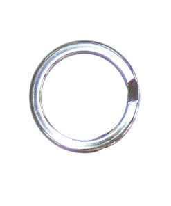 DB028 28mm 雙圈【平型鋼圈】2圈 平型雙圈 - 鎳色 DB028NI