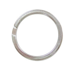 DB033 33mm 雙圈【平型鋼圈】2圈 平型雙圈 - 鎳色 DB033NI