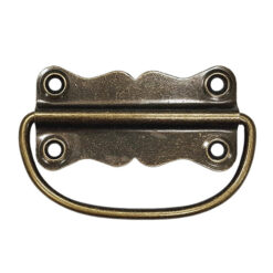 中型箱把手 孔距 57 mm - 青古銅色 HD082BK