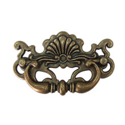 鷹把手 貝菊 孔距 76 mm - 咖啡古色 HD113CF