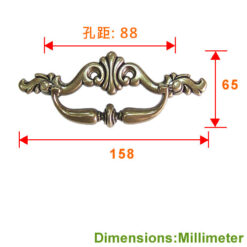 Alternative view of 鷹把手 雲之鷹  孔距 88mm - 咖啡古色 HD158CF
