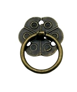 合圓復古拉手- 青古銅色- Ø 20mm HD202BK