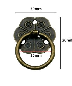 Alternative view of 合圓復古拉手- 青古銅色- Ø 20mm HD202BK