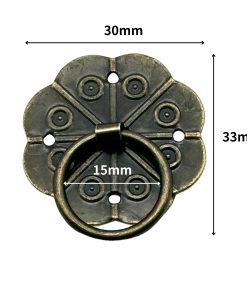 Alternative view of 合圓復古拉手- 青古銅色- Ø 30mm HD302BK