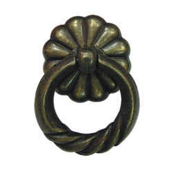 花片 吊垂拉手 - 青古銅色 HD352BK