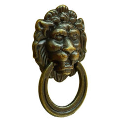 Alternative view of 獅頭 吊垂拉手 - 青古銅色 HD436BK