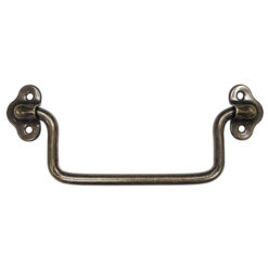 如意前鎖 把手 孔距  108~116mm - 青古銅色 HD510BK