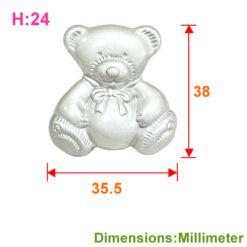 Alternative view of 古典熊把手 - 烤漆銀色 HD602SI