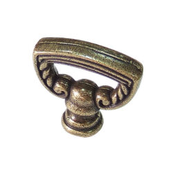 Alternative view of 抽屜把手 櫥櫃把手 雙掬單顆 拉手 - 咖啡古色 HD633CF