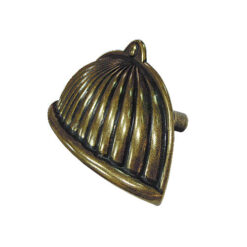 Alternative view of 貝殼大把手 孔距 70 mm - 咖啡古色 HD702CF