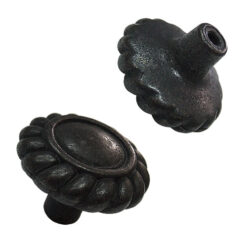 Alternative view of 圓鼎把手 Ø 32 mm - 黑咖啡古色 HD802BL