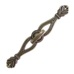 Alternative view of 抽屜把手 櫥櫃把手 雙掬 + 雅典 長飾片把手- 咖啡古色 HD908CF