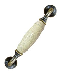 G型 海達米底咖啡裂 孔距 128mm 陶瓷把手- 青古銅色座  HG353BKHD