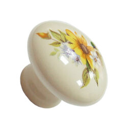 Alternative view of 黃菊 505 米色 陶瓷把手 Ø 34mm HP505MI