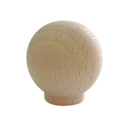 25mm 櫸木 燈泡型木把手- 原木色 HW252WD