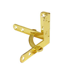 Alternative view of 箱盒活頁 L型 7mm 隱藏鉸鍊 - 青銅(金)色- 銅製 JA307DG