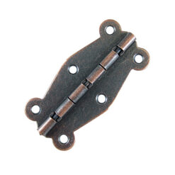 箱盒活頁 大蝴蝶 90度 鉸鍊- 紅古銅色 JB001BR