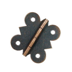 箱盒活頁 中蝴蝶 180度 鉸鍊- 紅古銅色 JB002BR