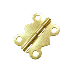 箱盒活頁 小蝴蝶 180度 鉸鍊- 青銅(金)色 JB004YG180