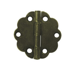 箱盒活頁 梅花型 鉸鍊- 青古銅色 JB005BK