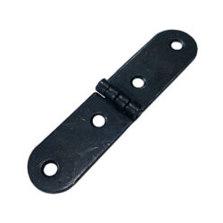 櫥櫃活頁 箱盒活頁 長D型 13x57mm 鉸鏈 - 黑色 JD002BL