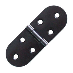 重D型鉸鍊 86x31mm- 黑色  JD008BL