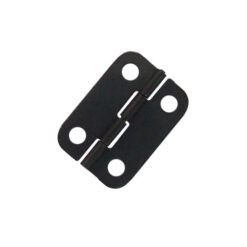 箱盒活頁 D型鉸鏈 16x22mm- 黑色  JD012BL