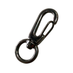 KD126 鑰匙扣環 4.3cm鋅勾頭 扣環鑰匙圈