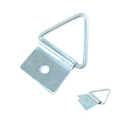 相框掛勾 三角環吊勾 畫框吊環-雙片-單孔 15x13.5mm- 錏色 QD1513SI