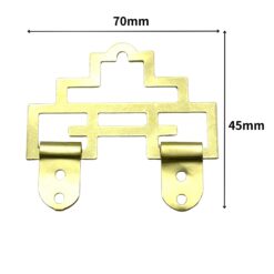 Alternative view of 萬字掛勾 7cm 青銅金色 QW700YG