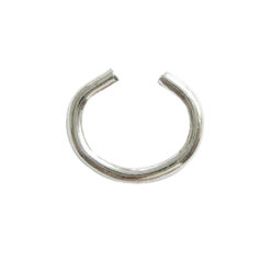 ★特價★ SB1208 C圈 1.2 x 8 mm 單圈  - 鎳色 SB1208NI