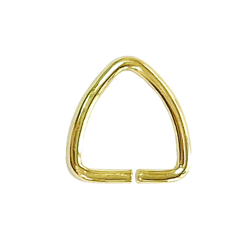 ST1313 三角環 鐵 1.3 x 13 mm - 青銅金色 ST1313YG 1 ST1313 三角環 鐵 1.3 x 13 mm - 青銅金色 ST1313YG