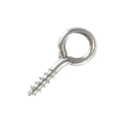 9mm 鍍鎳羊眼螺絲 | DIY 飾品與相框吊掛五金 | 專業批發 XS090NI