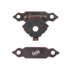 Alternative view of 箱盒鎖扣 復古 小 箱扣- 紅古銅色 YA002BR