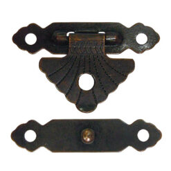 Alternative view of 箱盒鎖扣 復古 大 箱扣- 紅古銅色 YA021BR