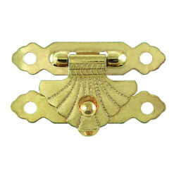 箱盒鎖扣 復古 大 箱扣- 青銅(金)色 YA021YG