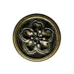 箱盒鎖扣 櫻花 箱扣 - 青古銅色 YA026BK