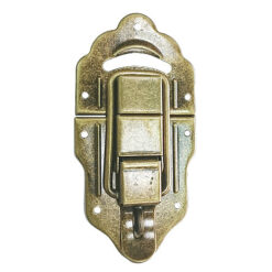 仿古 特大 海盜箱扣 - 咖啡古色 YA908CF