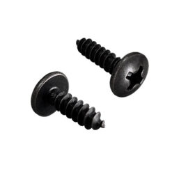 圓頭 10mm 木螺絲- 黑色 YC100BL