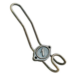 日本 雙線數字掛勾【1】- 青古銅色 YD621BK