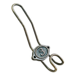 日本 雙線數字掛勾【3】- 青古銅色 YD623BK