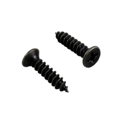 平頭 8mm 木螺絲- 黑色 YF080BL