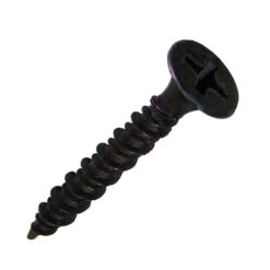 37mm高低牙雙螺旋木工螺絲- 黑色 <熱處理> YG037BL