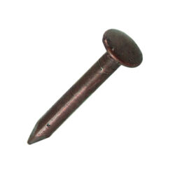 鐵釘 半圓頭/丸頭 12mm- 紅古銅色- YN120BR